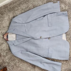 Hart Schaffner Marx Light Blue Suit